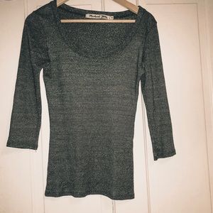 Michael Stars | 3/4 Sleeve Shirt Grey OS